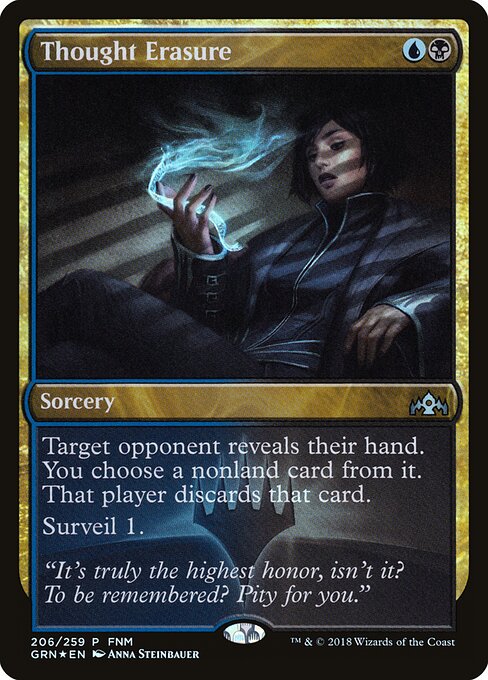 Dissolução do Pensamento — Guilds of Ravnica Promos 206