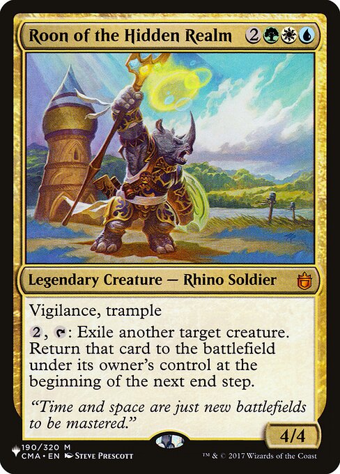 Roon of the Hidden Realm — The List CMA-190