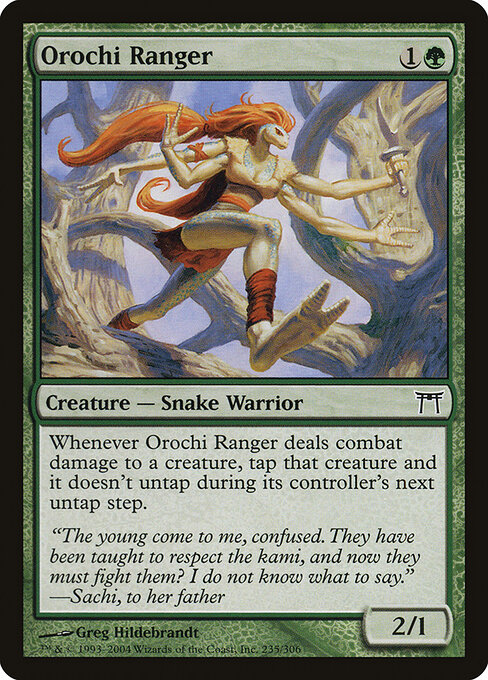 Patrulheiro Orochi — Champions of Kamigawa 235