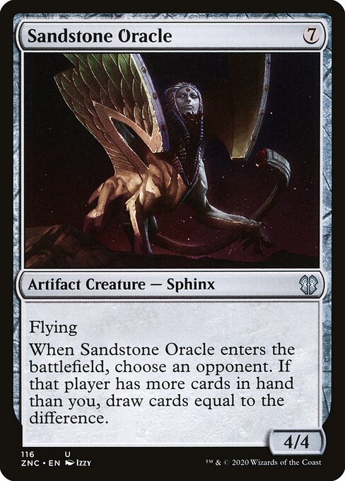 Oráculo de Arenito — Zendikar Rising Commander 116