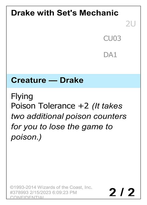 Drake with Set's Mechanic — Unknown Event CU03