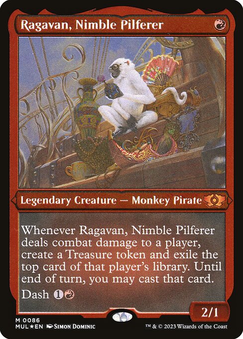 Ragavan, Afanador Ágil — Multiverse Legends 86
