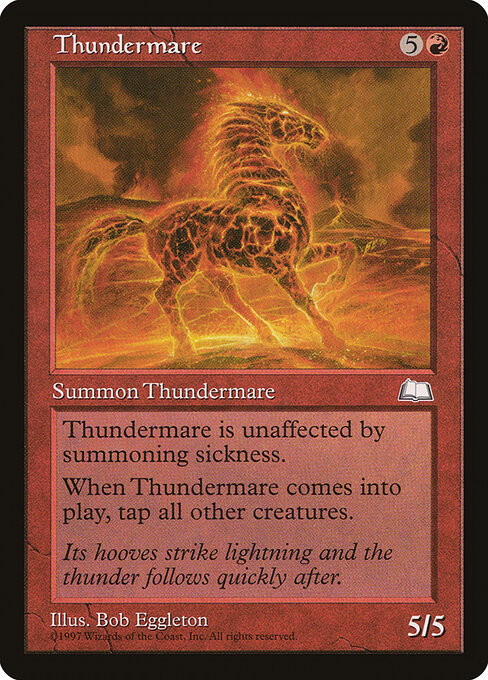 Pesadelo Trovejante — Weatherlight 116