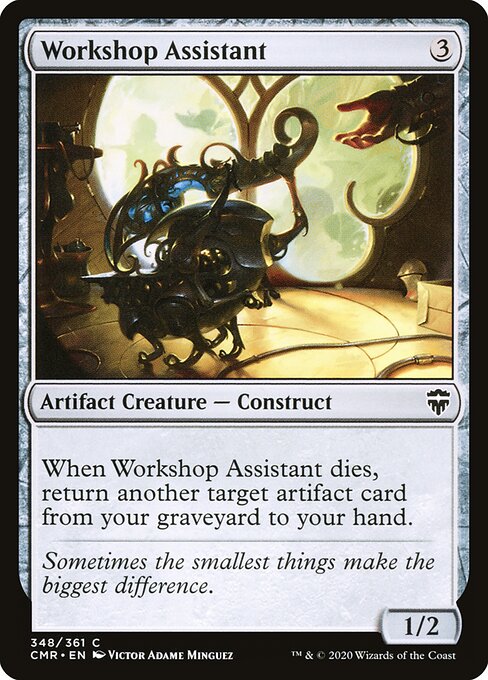 Assistente de Oficina — Commander Legends 348