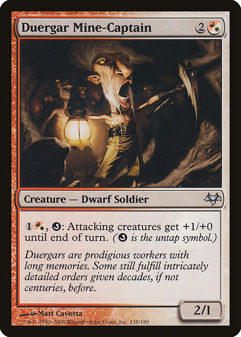 Capitão de Mina Duergar — Eventide 138