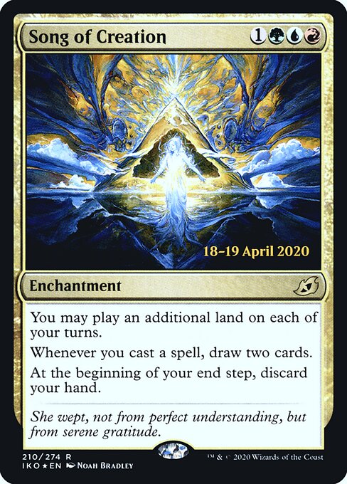 Canção da Criação — Ikoria: Lair of Behemoths Promos 210s