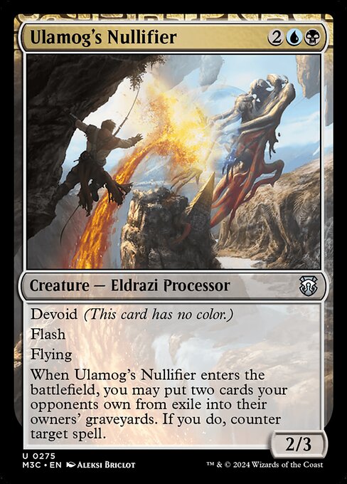 Nulificador de Ulamog — Modern Horizons 3 Commander 275
