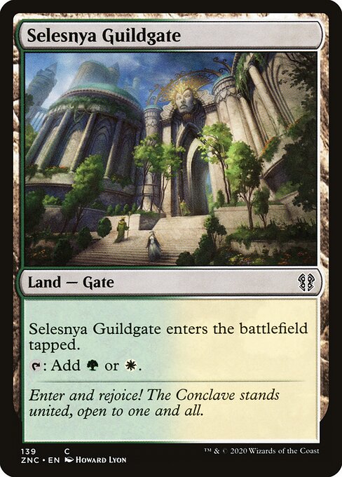 Portão da Guilda Selesnya — Zendikar Rising Commander 139