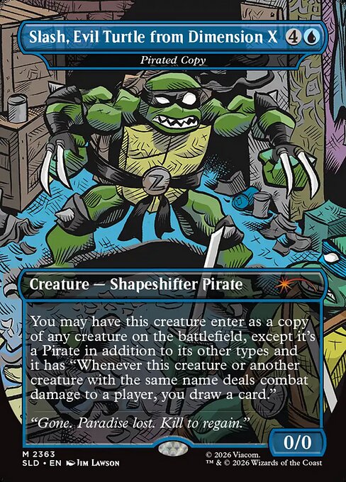 Pirated Copy — Teenage Mutant Ninja Turtles: The Mighty Mutanimals 2363