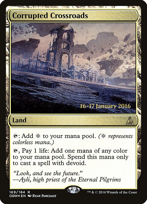 Encruzilhadas Corrompidas — Oath of the Gatewatch Promos 169s