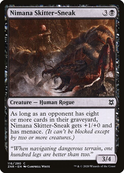 Gatuno da Lacraia de Nimana — Zendikar Rising 116