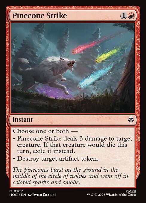 Pinecone Strike — The Hobbit 107
