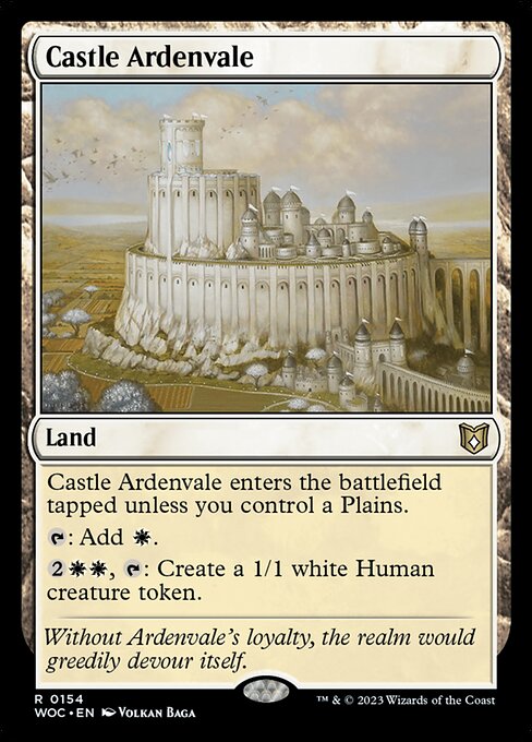 Castelo do Vale Arden — Wilds of Eldraine Commander 154