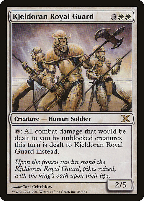 Guarda Real Kjeldorana — Tenth Edition 25