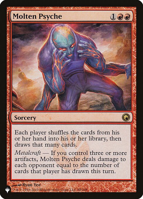 Psique Incandescente — The List SOM-98