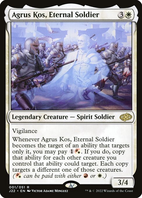 Agrus Kos, Eternal Soldier — Jumpstart 2022 1