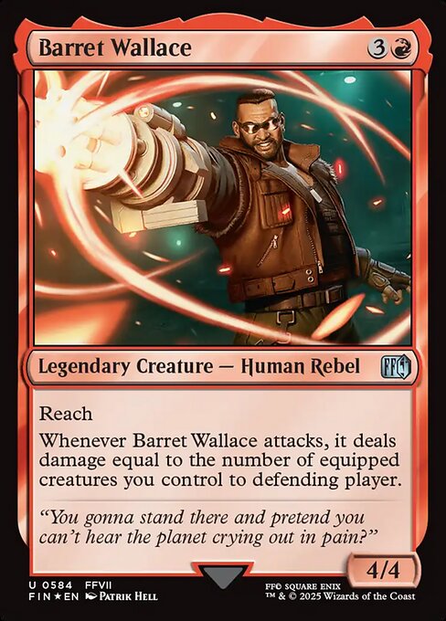 Barret Wallace — Final Fantasy 584