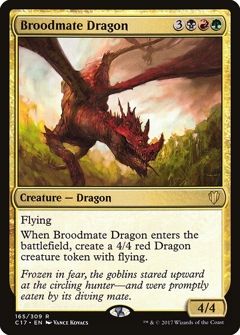 Dragão Irmão da Ninhada — Commander 2017 165