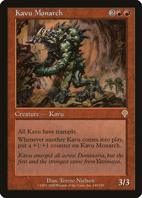 Monarca Kavu — Invasion 149