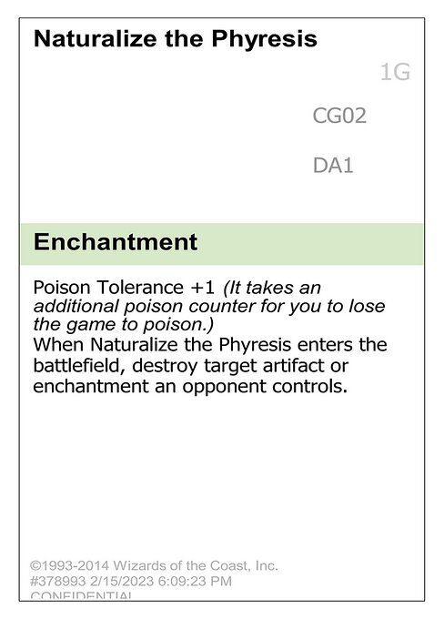 Naturalize the Phyresis — Unknown Event CG02a