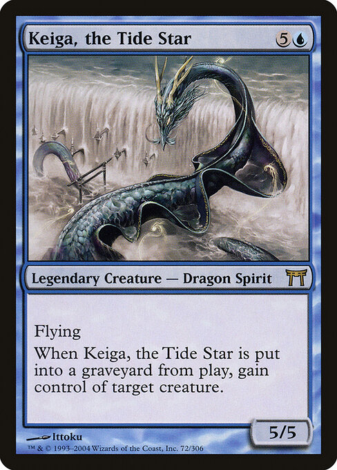 Keiga, a Estrela da Maré — Champions of Kamigawa 72