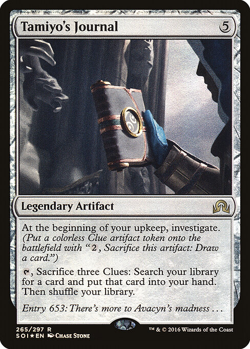 Diário de Tamiyo — Shadows over Innistrad 265†b
