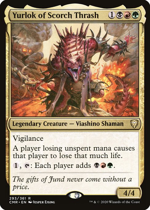 Yurlok do Golpe Calcinante — Commander Legends 293