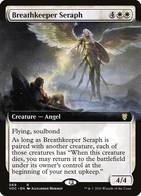 Serafim Guardiã dos Alentos — Crimson Vow Commander 69