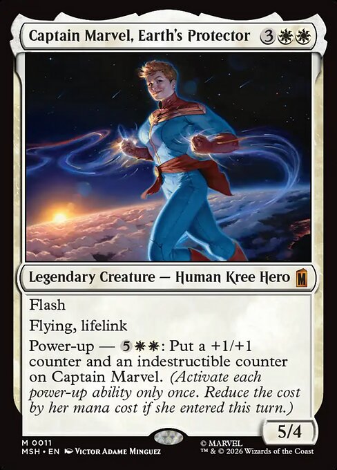 Captain Marvel, Earth's Protector — Marvel Super Heroes 11