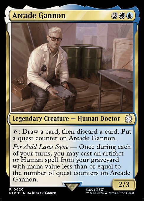 Arcade Gannon — Fallout 620