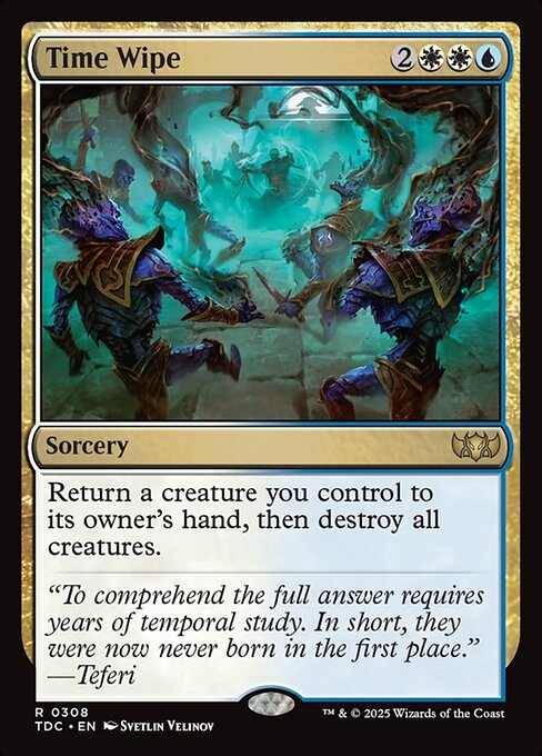 Limpeza Temporal — Tarkir: Dragonstorm Commander 308