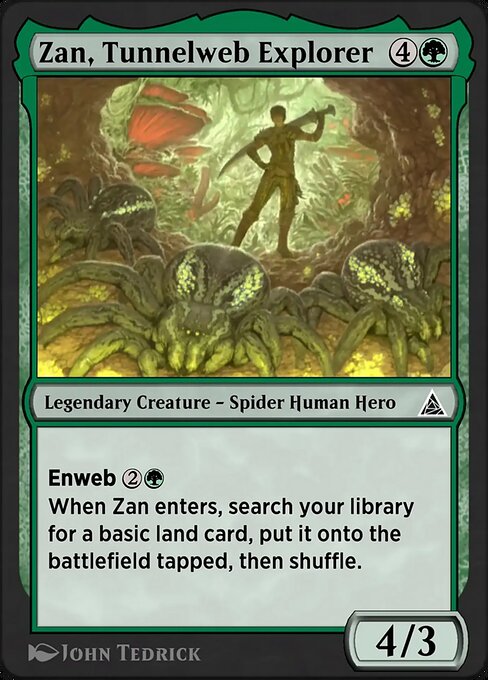 Zan, Tunnelweb Explorer — Through the Omenpaths 122