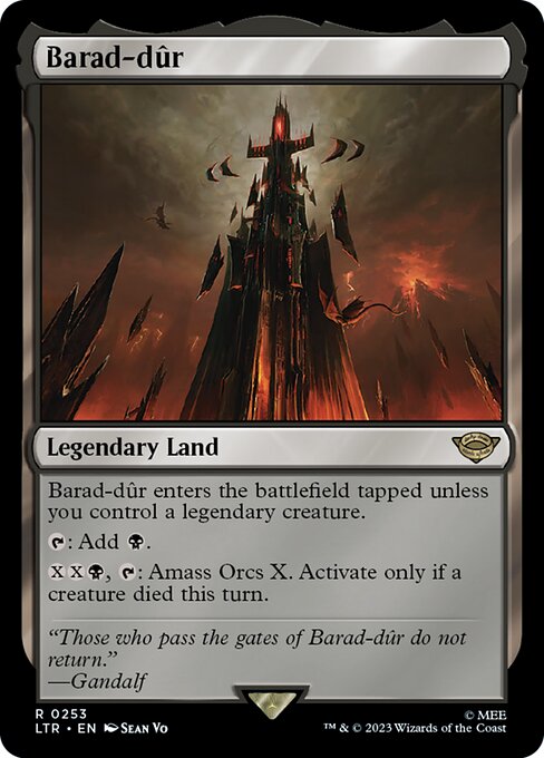 Barad-dûr — The Lord of the Rings: Tales of Middle-earth 253