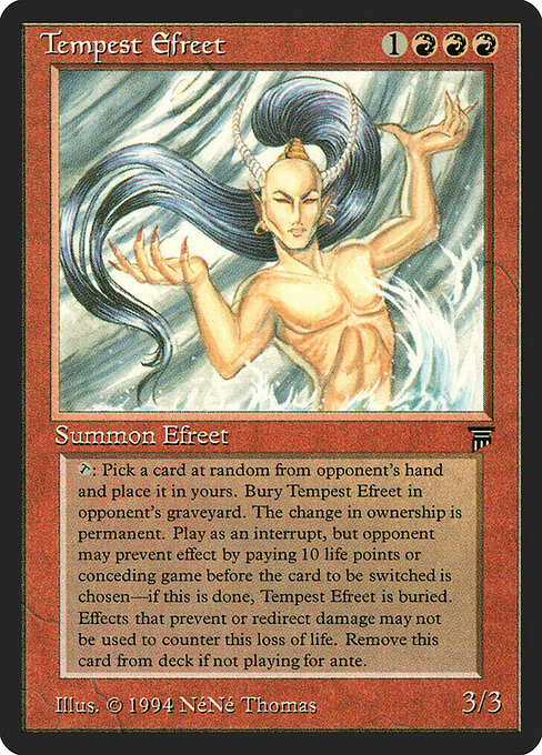Tempest Efreet — Legends 166