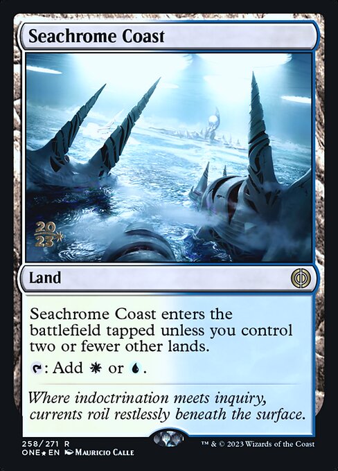Costa do Mar de Cromo — Phyrexia: All Will Be One Promos 258s
