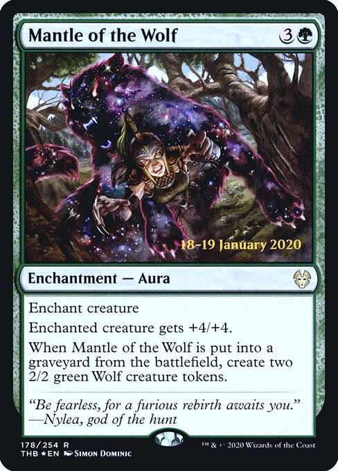 Manto do Lobo — Theros Beyond Death Promos 178s