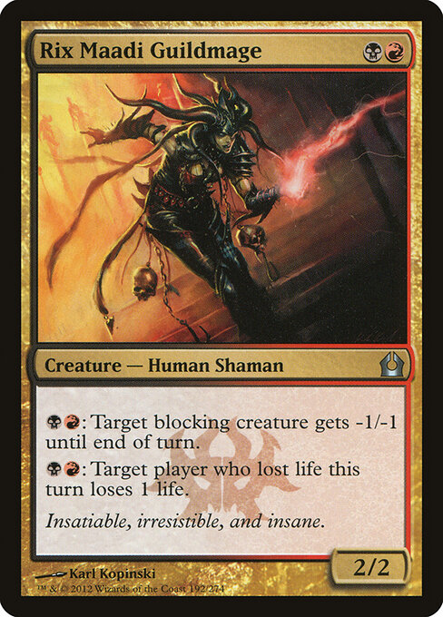 Mago de Guilda de Rix Maadi — Return to Ravnica 192