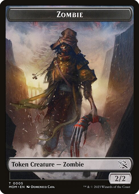 Zombie — March of the Machine Tokens 5