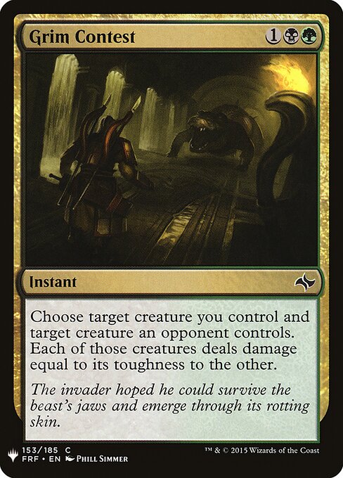 Provação Cruel — The List FRF-153