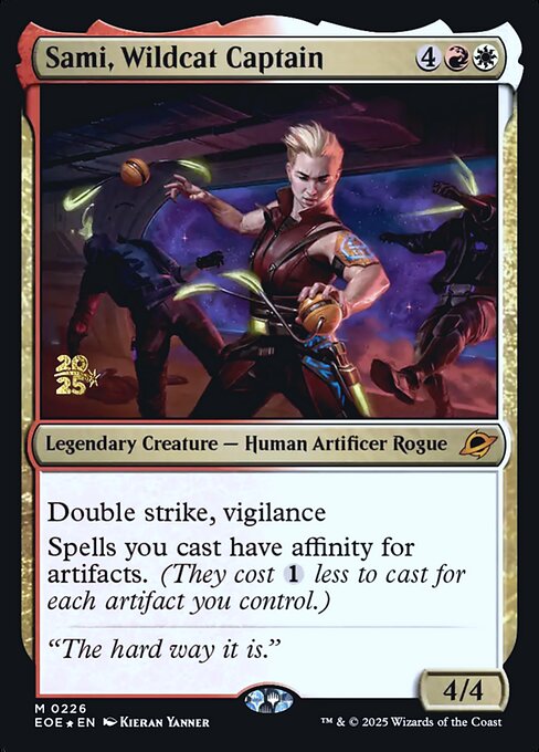 Sami, Wildcat Captain — Edge of Eternities Promos 226s