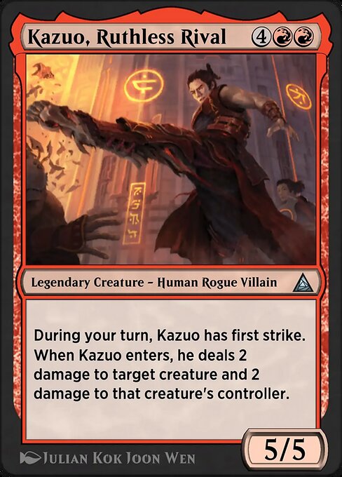 Kazuo, Ruthless Rival — Through the Omenpaths 83