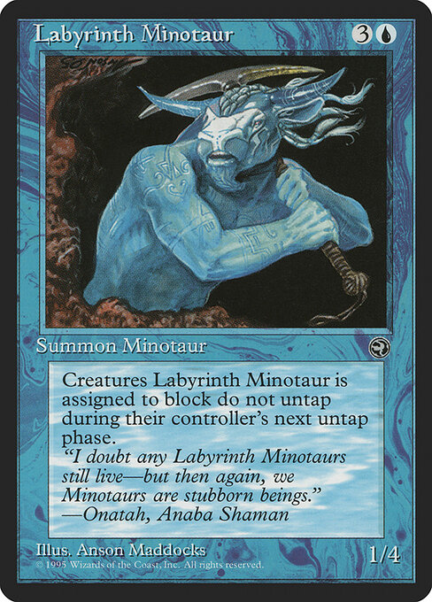 Minotauro do Labirinto — Homelands 30a