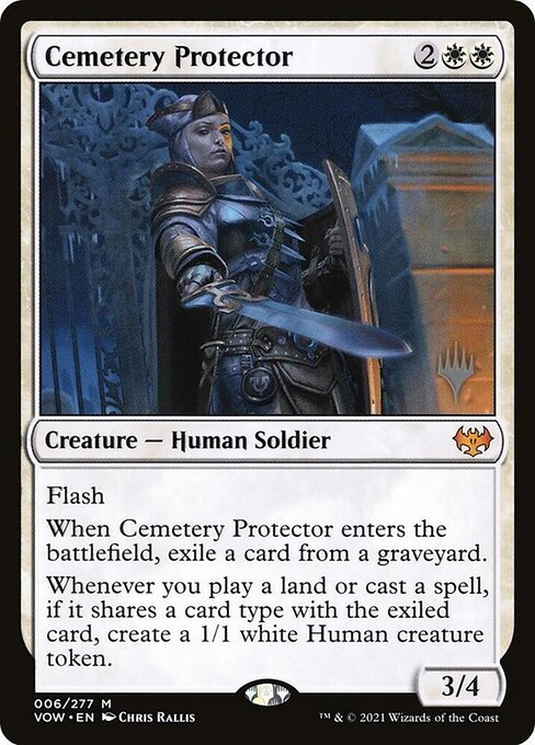 Protetora do Sepulcrário — Innistrad: Crimson Vow Promos 6p