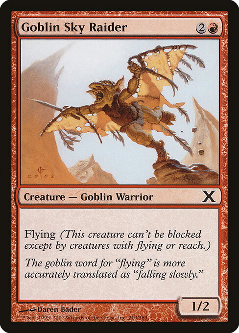 Goblin Atacante Celeste — Tenth Edition 210