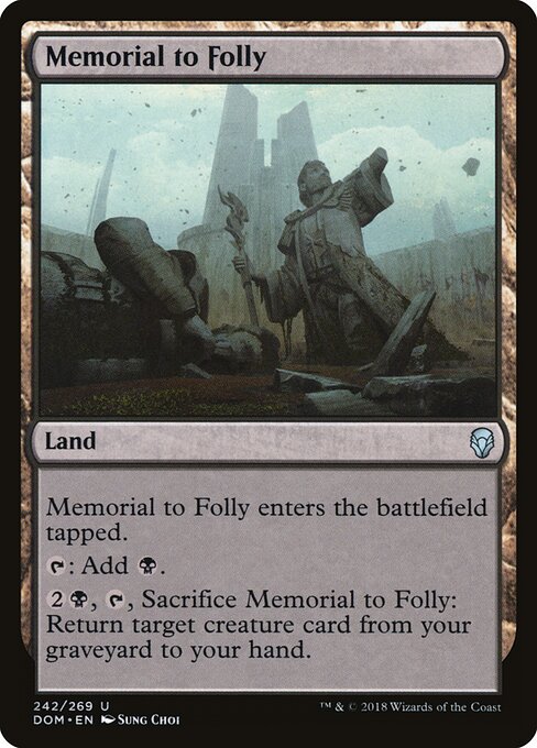Memorial à Loucura — Dominaria 242