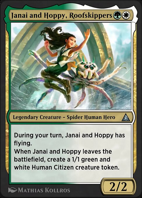 Janai and Hoppy, Roofskippers — Through the Omenpaths 139