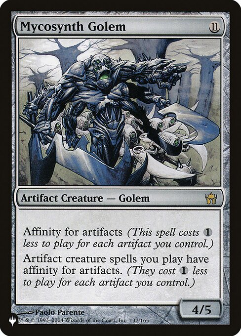 Golem Micossintetizador — The List 5DN-137