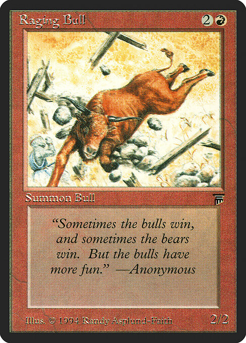 Raging Bull — Legends 163