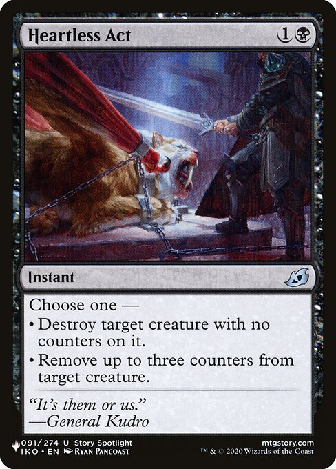 Ato Cruel — The List IKO-91