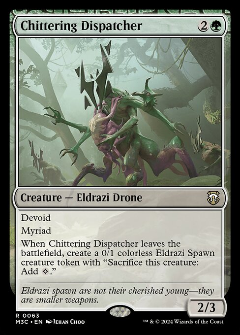 Chittering Dispatcher — Modern Horizons 3 Commander 63
